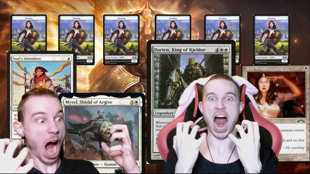 Magic the Gathering Mono Weiß Commander Deck