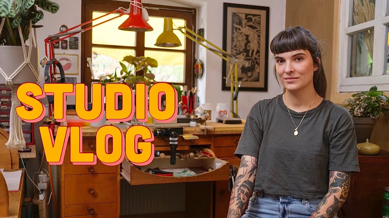 STUDIO VLOG | GOLDSCHMIEDE WERKSTATT | KUDOKii ✨