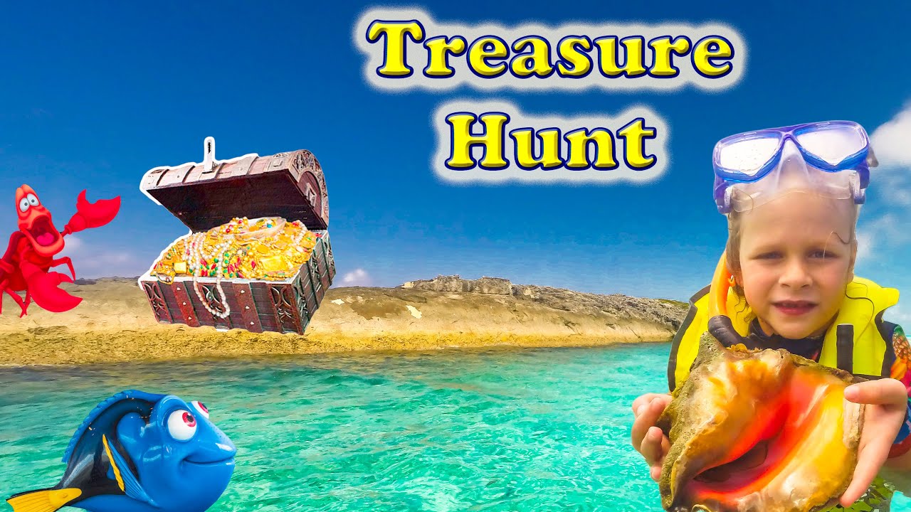 Assistant Goes on a Sea Treasure  Hunt with Nemo and Dory Toys
