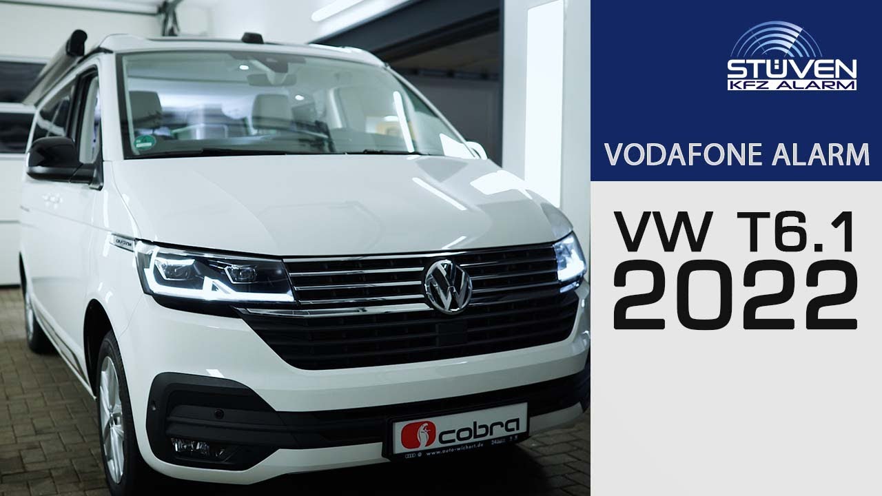 Vodafone Automotive Cobra Alarmanlage VW T6 1 Alarmanlage