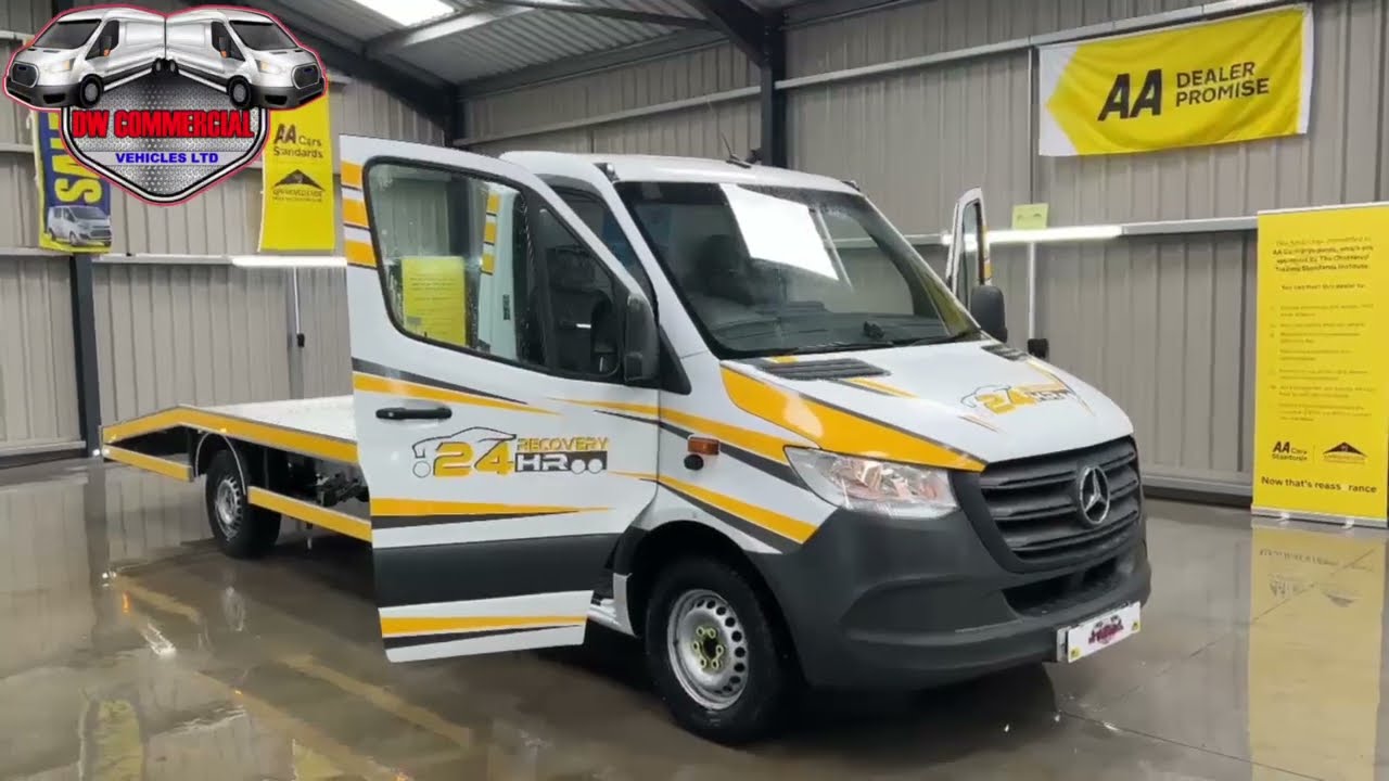 2018 68 Mercedes Sprinter 314 CDI 17FT Alloy Recovery On Air Eu6 + VAT