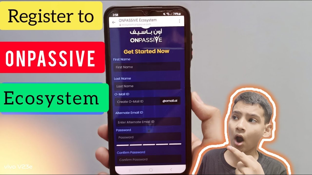 How to register to Onpassive Ecosystem and become an affiliate.