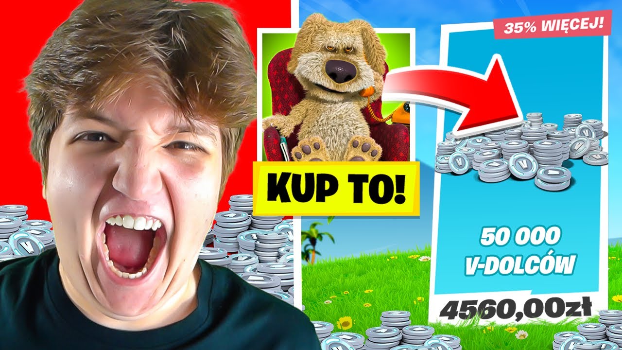 Talking Ben ROZKAZUJE MI W FORTNITE! (To Koniec..)