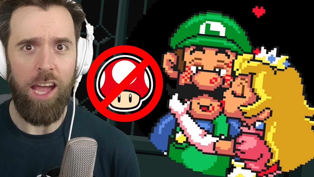 Super Mario Bros. The Lost Levels - 100% Playthrough (no powerups)