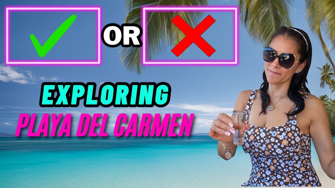 Exploring Playa del Carmen 🇲🇽 Secret Restaurant, 5th Ave Walking tour & Beach Fun