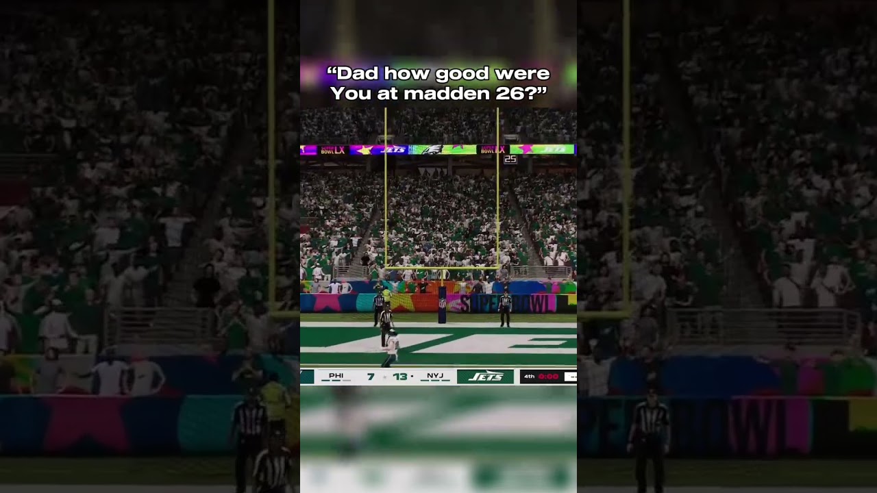 &ldquo;Son: Dad How Good Were You at Madden 26?&hellip; 😭&rdquo;