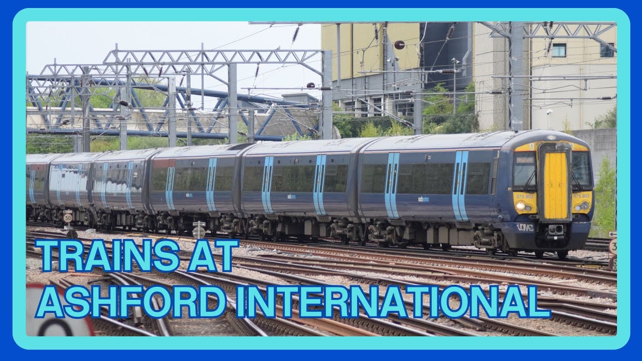 Ashford International: Where Eurostars and Commuters Cross Paths | Real-Time Railway Action
