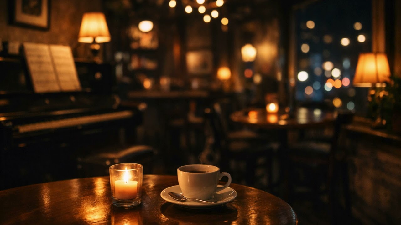 Quiet Night Piano | Peaceful Music for Sleep and Focus