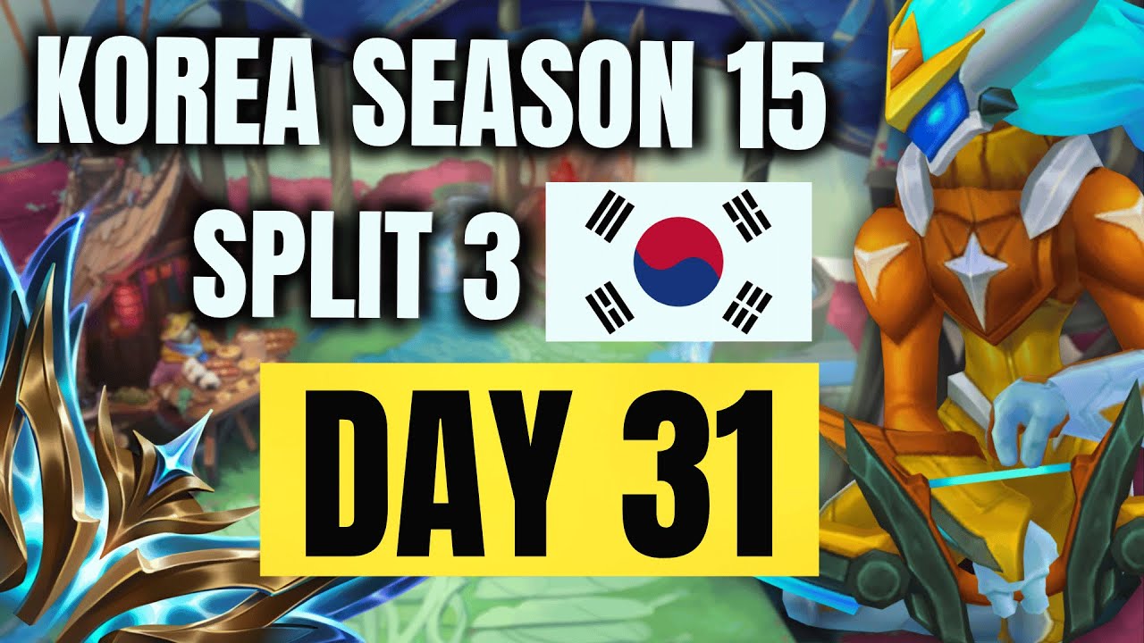 Korea Climb - Season 15/Split 3 - Day 31 - Twitch Vod - twitch.tv/KaidoJungle