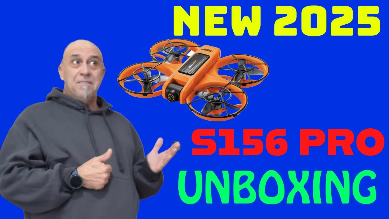 UNBOXING NEW 2025 DRONE S156 PRO CLONE AVATA2