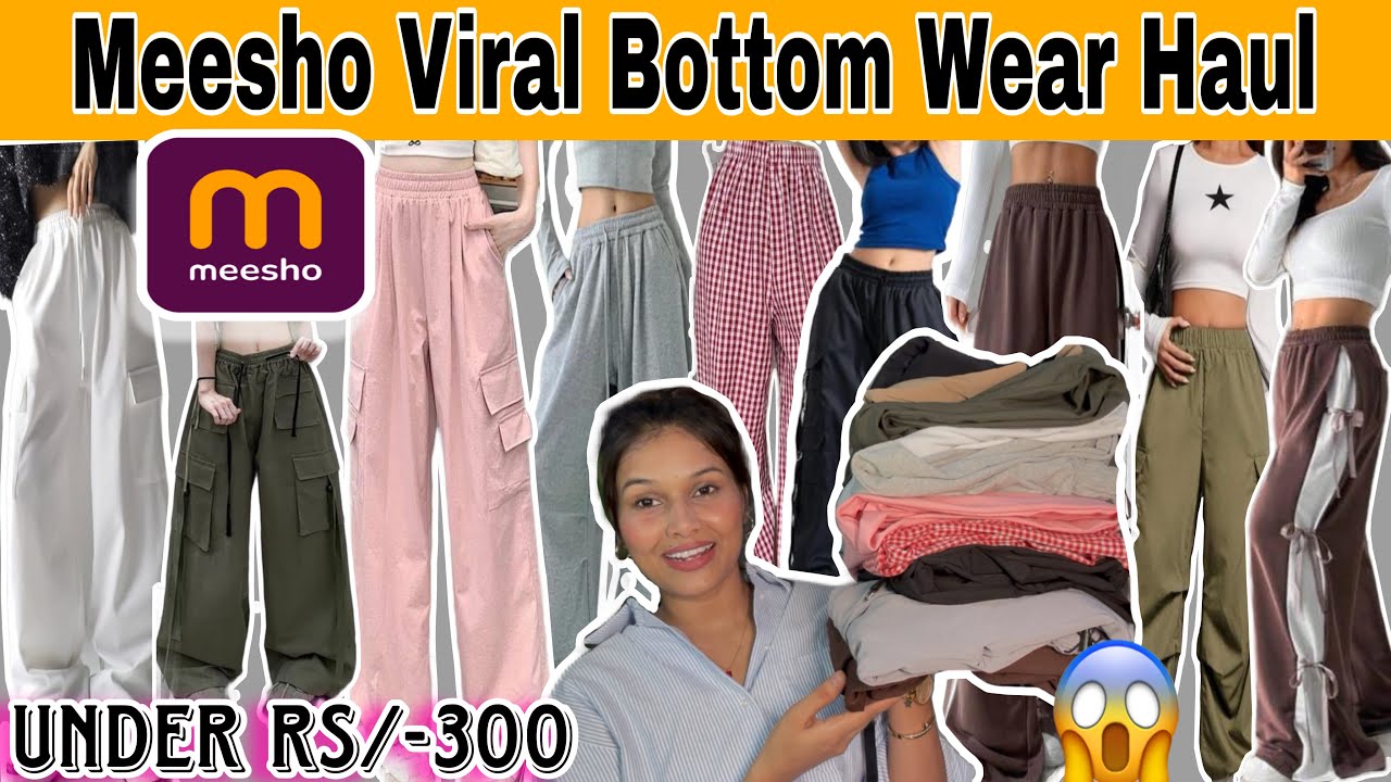 Meesho Bottom Wear Haul  ‼️ Under Rs/-500🙌|| @Seema maurya