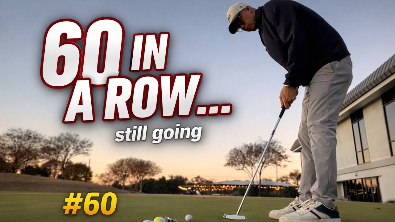 100 Straight 3-Foot Putts… Until I Missed