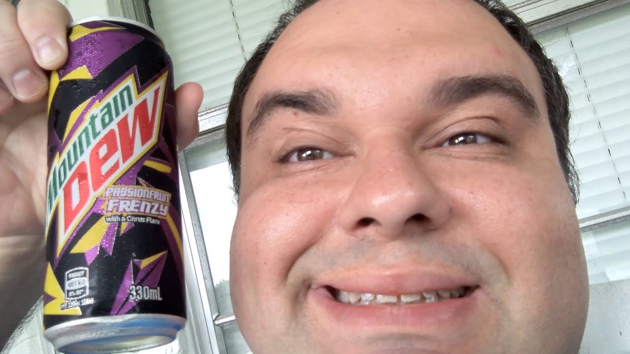American Tries Mountain Dew Passionfruit Frenzy From New Zealand Review & Taste Test