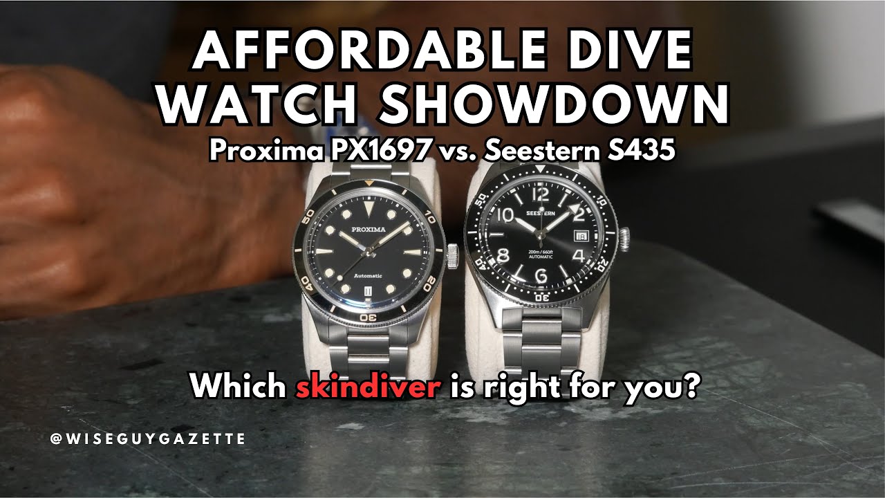 Proxima PX1697 vs. Seestern S435 - Chinese Dive Watch Showdown