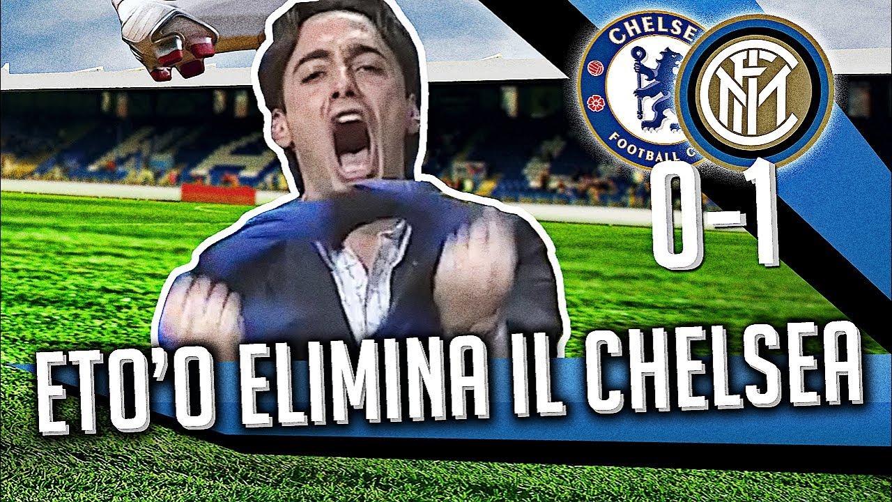 Direttastadio 7Gold - (CHELSEA INTER 0-1) INTER PADRONA A LONDRA, ETO'O ELIMINA IL CHELSEA