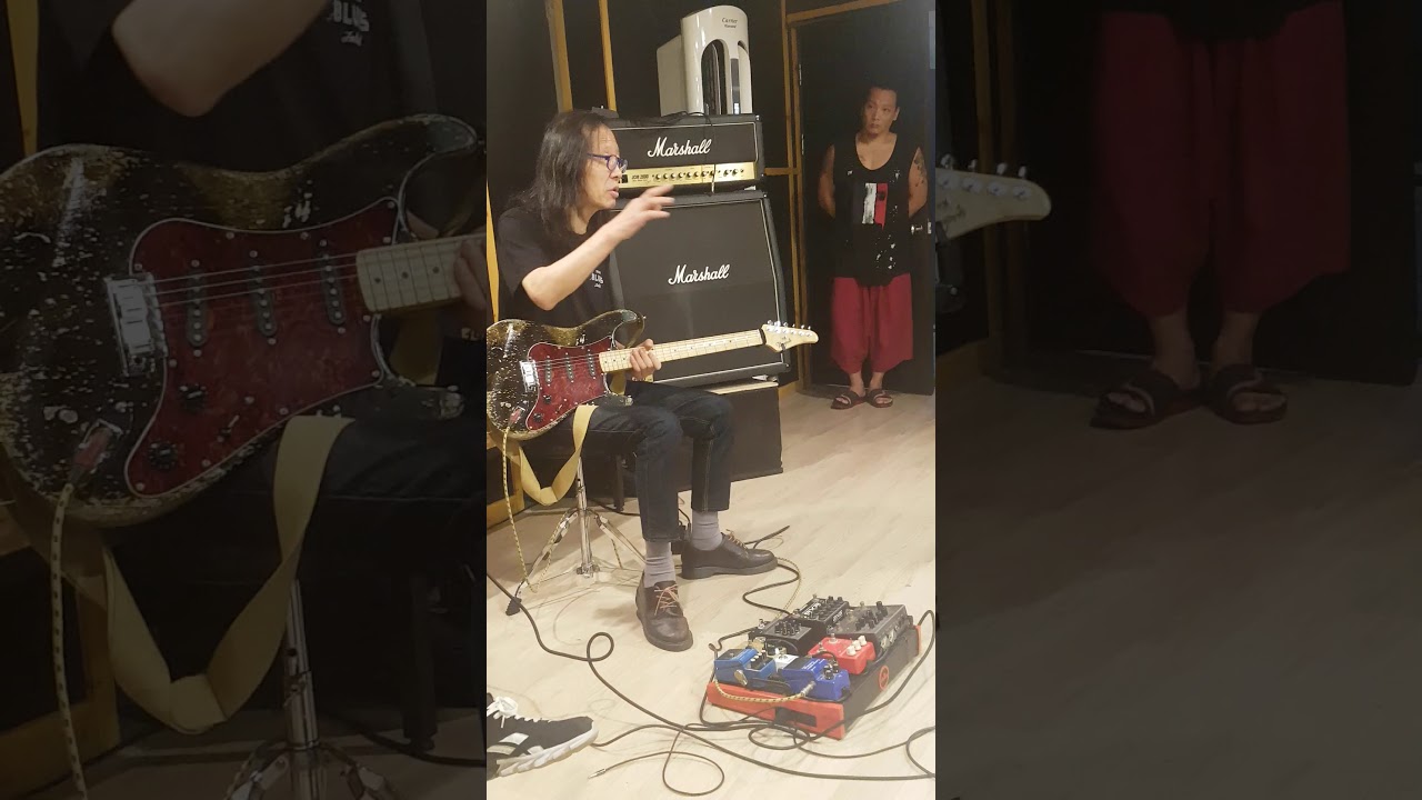 기타리스트 이중산 수제기타제작 시연회