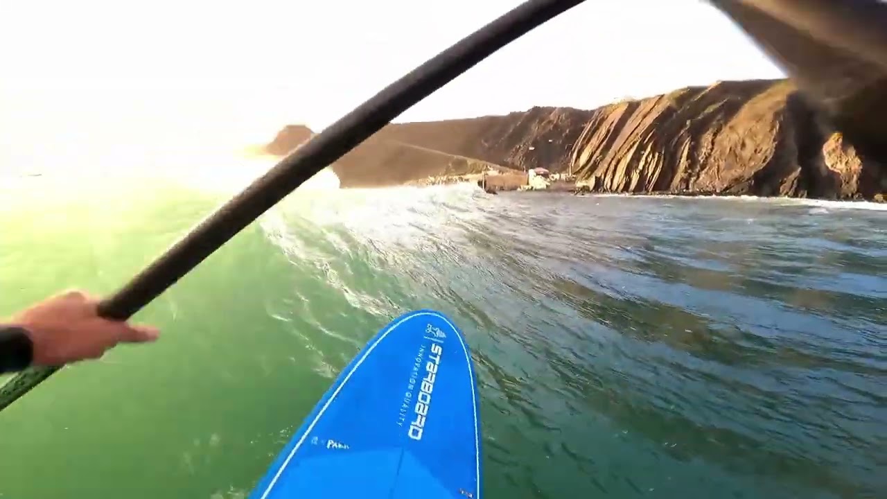 Long SUP Fevrier 2025  Coach Sygma SUP School Algarve Portugal