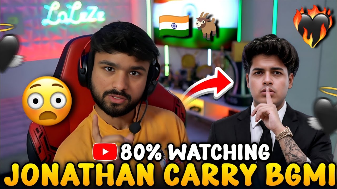 🇮🇳JONATHAN CARRY BGMI ESPORTS WATCHING? 😳 LOLZZZ REACT! 🤔 LOLZZZ COOKING SOMETHING 🧑&zwj;🍳 | APEX GAMING