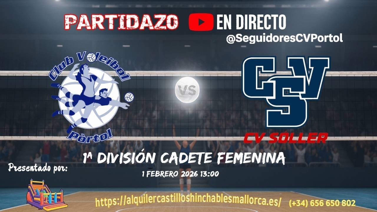 CV PÒRTOL PÒR vs CV SÓLLER - 01/02/2026 - CAD FEM Jornada 15