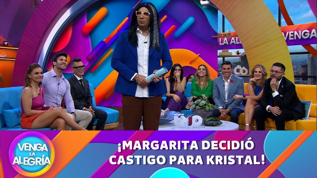 Margarita decidió castigo para Kristal | Programa 08 febrero 2024 PARTE 2 | Venga La Alegría