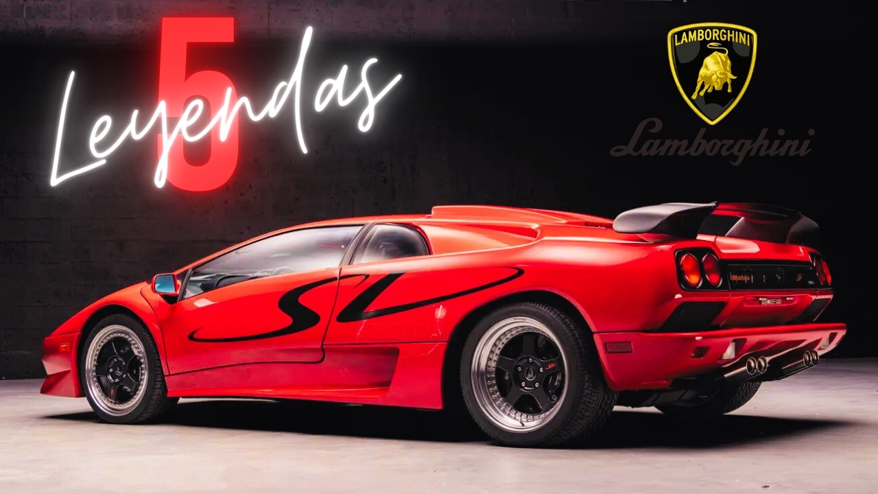 Estos 5 Lamborghini Definieron la Historia de la Marca