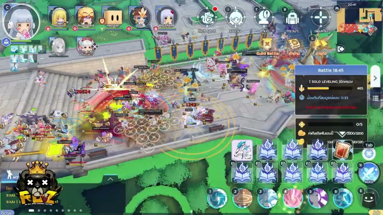 [Guild Battle] ซีซั่น 4 เวลคัมมาส3 หัวก็โน ของก็หลุด FOZ GUILD | Ragnarok M: Classic