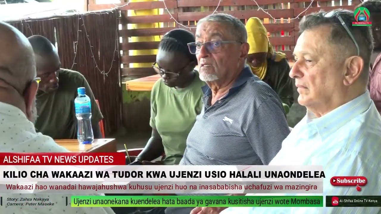 KILIO CHA WAKAAZI WA TUDOR KWA UJENZI USIO HALALI UNAONDELEA