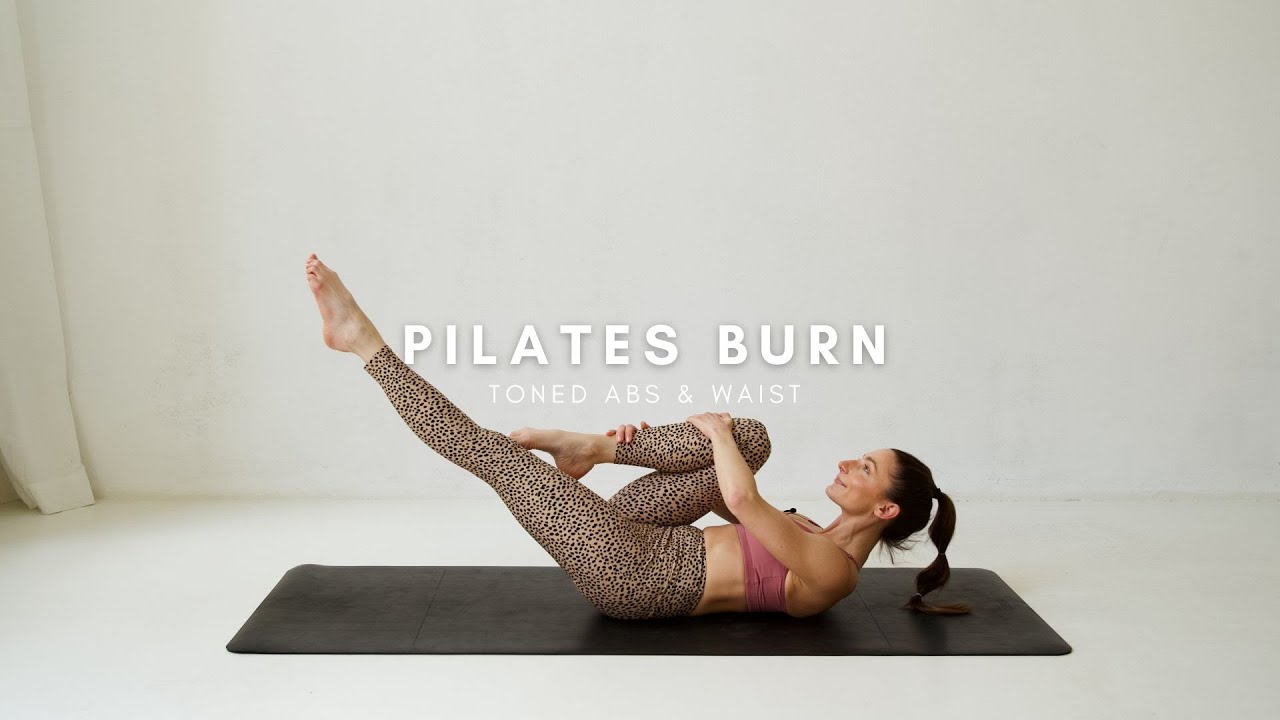 12 Minuten Toned Abs & Waist | Intermediate Mat Pilates