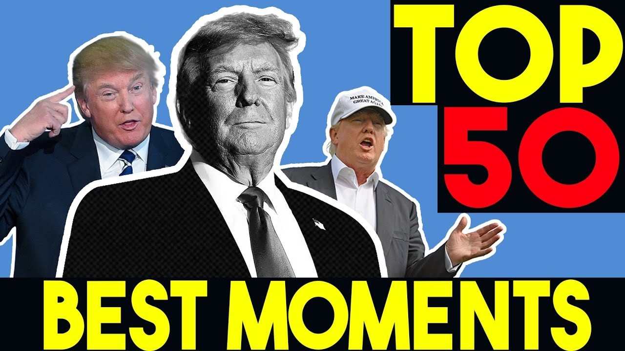 Топ-50: Самые смешные моменты с Дональдом Трампом (подборка)