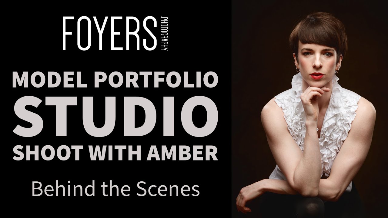 BTS Model Portfolio Studio Shoot with Amber | Bentwaters Studio, Suffolk