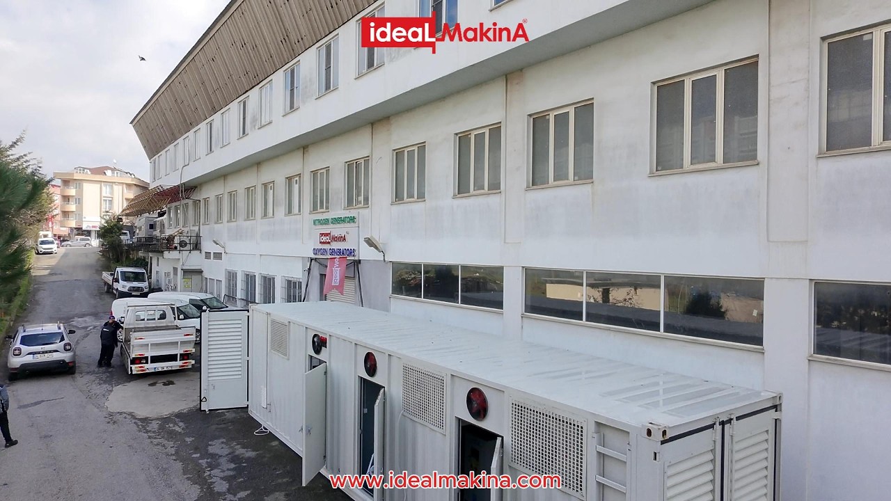 Hidrojen üretimi sağlayan  konteyner tipi hidrojen jeneratör sistemimizi başarıyla tamamladık