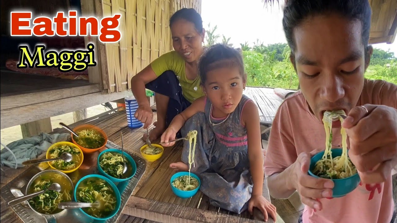 Eating Maggi at My Home😅 || Village Life Happy Life🥰