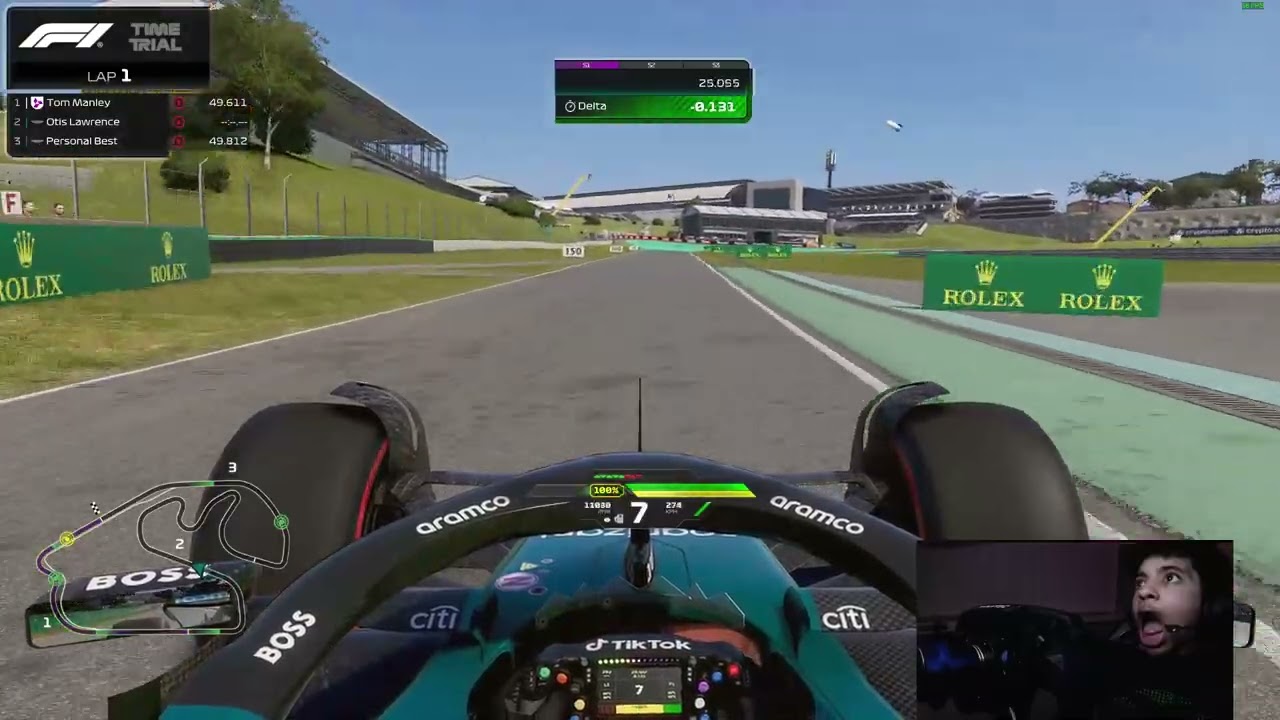 F1 24 - Brazil World Record 1:06.129 - Otis Lawrence FRA ELITE45