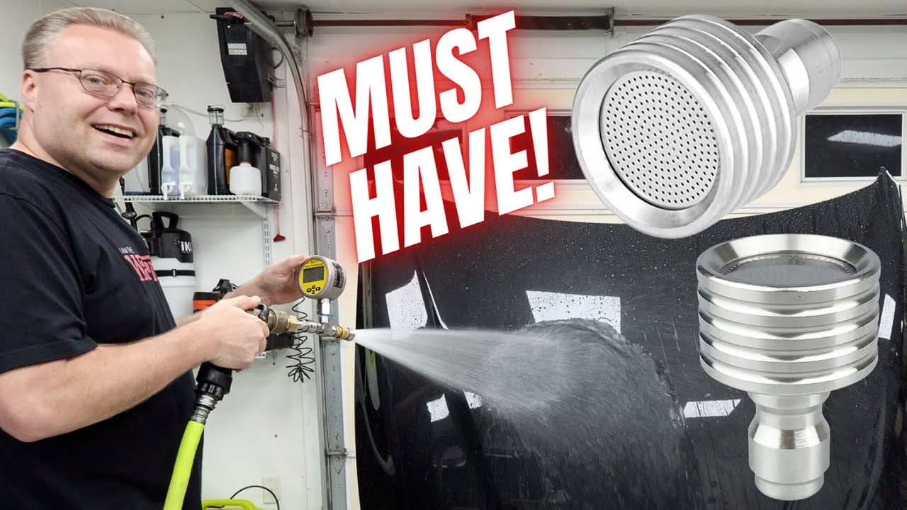 The $10 AMAZON Spray Nozzle Everybody Should Have! | RecDec Shower Nozzle