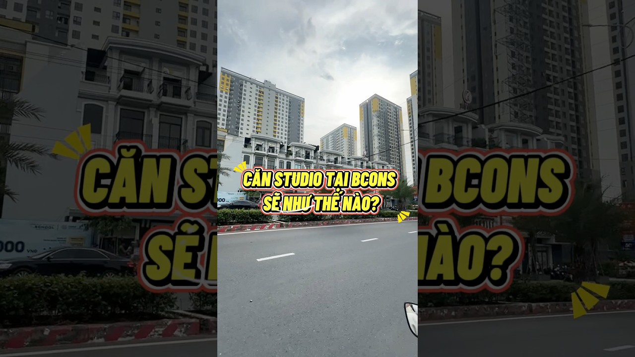 CĂN STUDIO TẠI BCONS CUTY SẼ NHƯ THẾ N&Agrave;O? #bcons #bconscity #batdongsan #bds #haibcons #reels