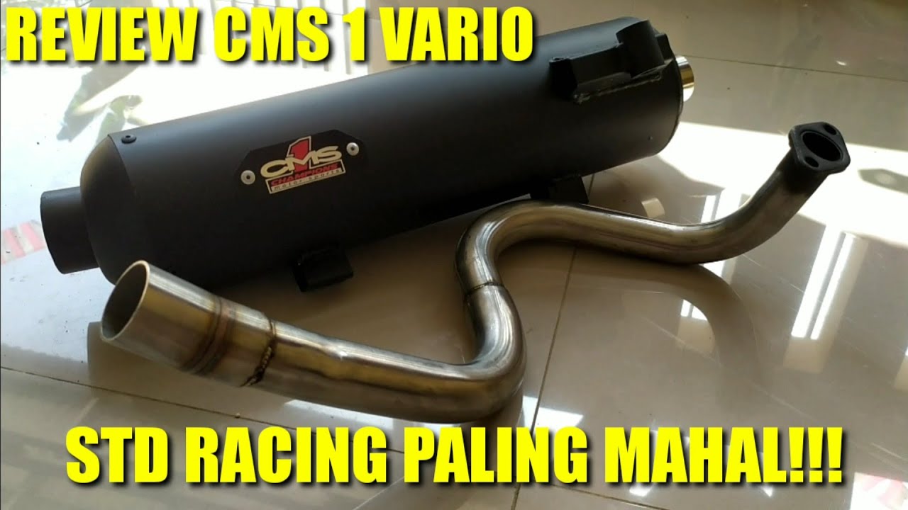 KNALPOT CMS 1  VARIO 150 TERMAHAL DIKELASNYA #dr16 #variovlog