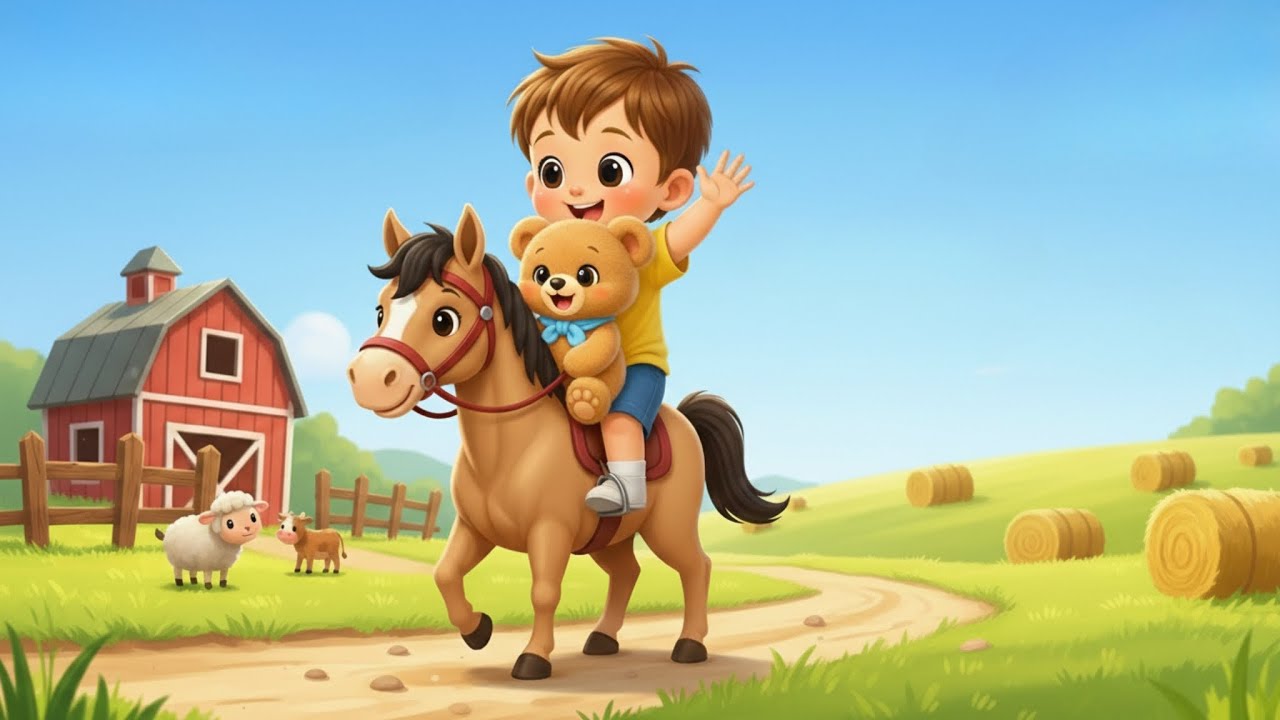 Découvrons les Animaux Doucement avec Petit Léo 🐮🐑 | Comptine calme