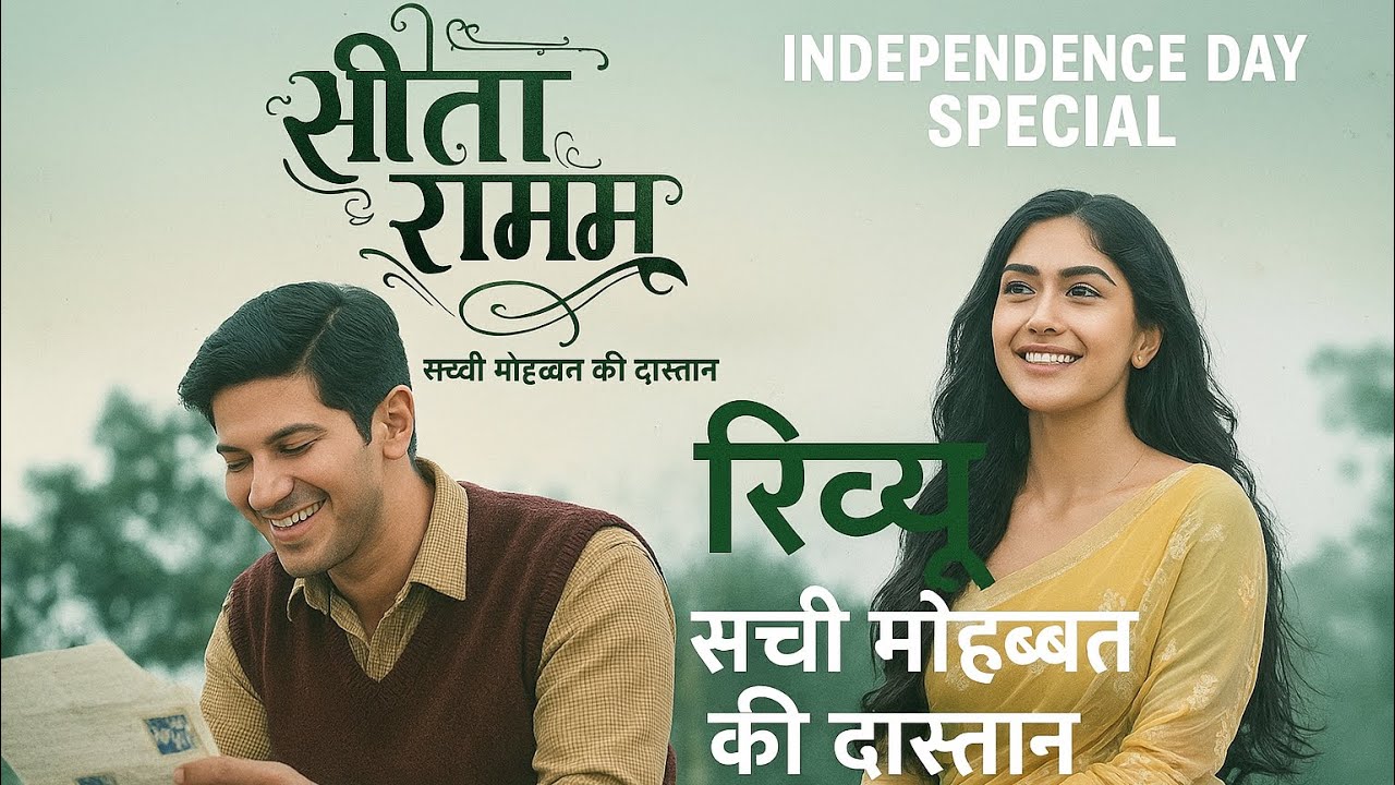 💌 सीता रामम फिल्म रिव्यू | Dulquer Salmaan, Mrunal | Pure Love Story | Casual Hindi Review