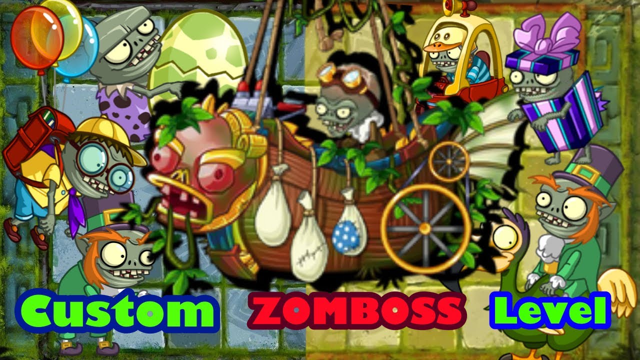 I  MADE A CUSTOM ZOMBOSS FIGHT! - The Impinator 3.0 & 6.0 - PVZ2 Reflourished