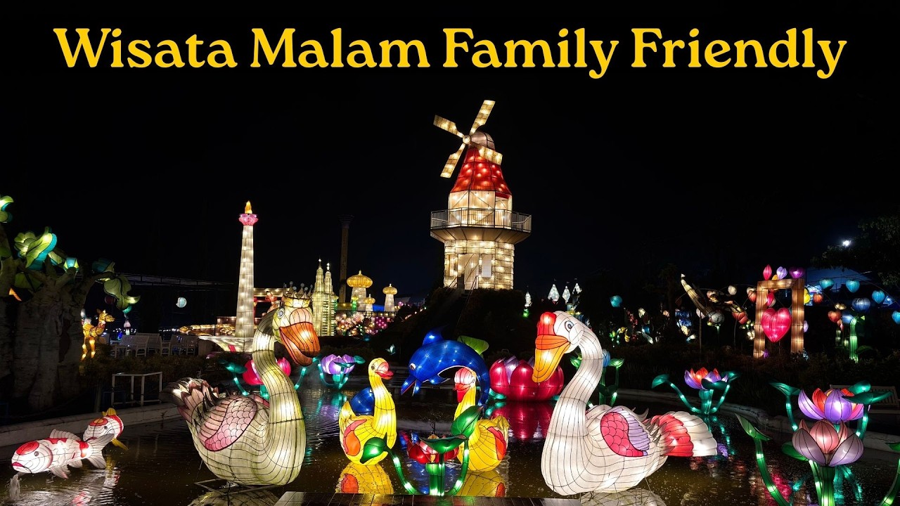 Batu Night Spectacular : Surga Wahana Malam Terbesar di Jawa Timur