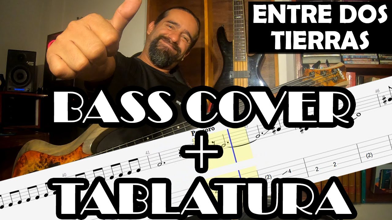 Entre dos tierras – Heroes del silencio – Cover en Bajo – Bass Cover + Tablatura