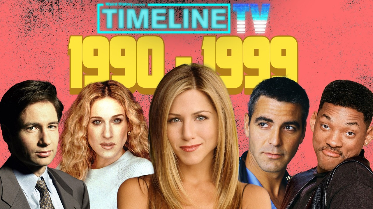 Timeline TV: The 90s - Everything That Happened In TV In The 90s | Compilation