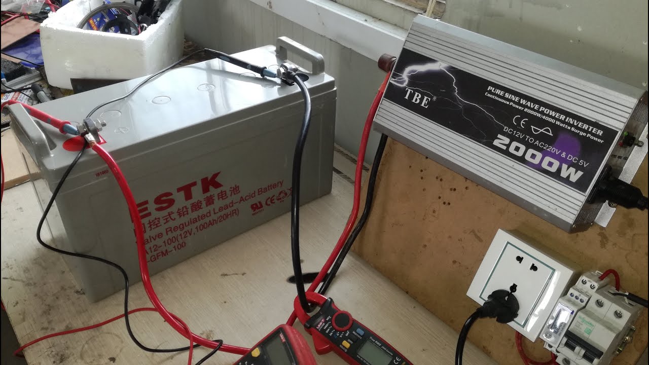 100Ah Lead Acid battery Capacity test
