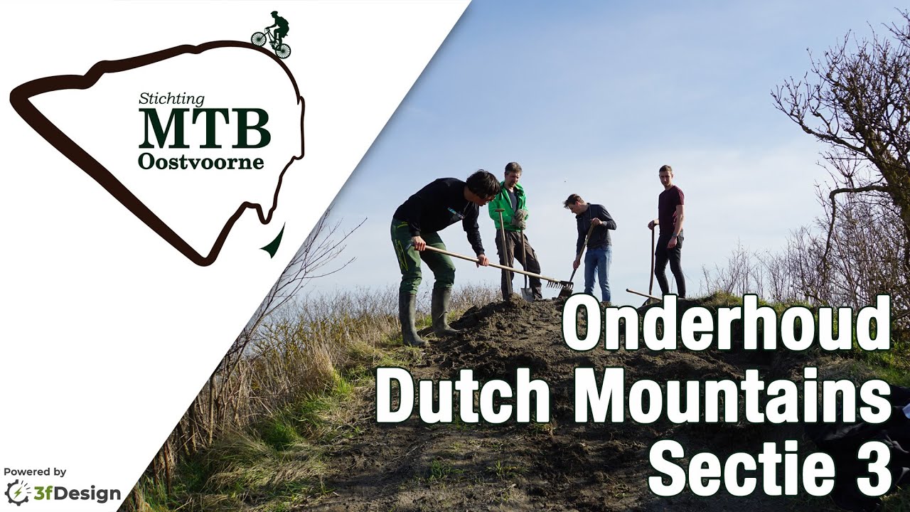 MTB Oostvoorne - Onderhoud Dutch Mountains sectie 3