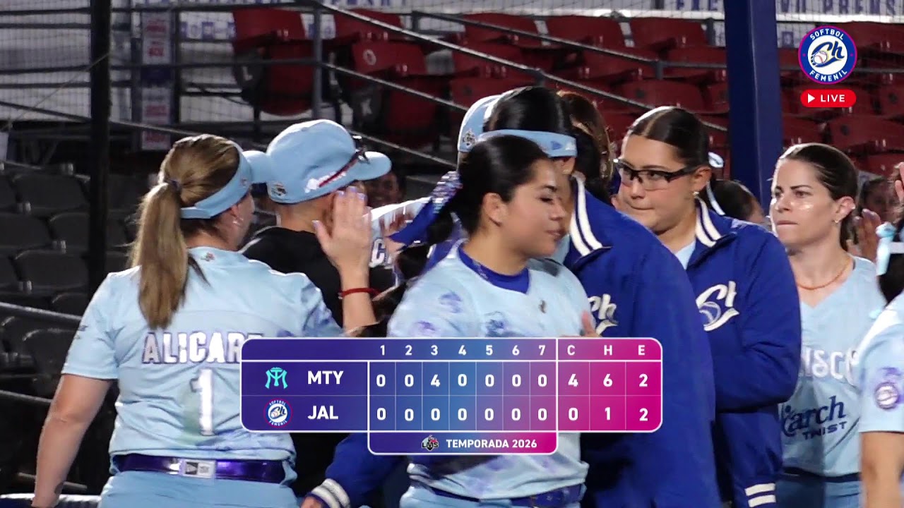 Sultanes de Monterrey Femenil VS Charros de Jalisco - Juego 2 - LMS 2026