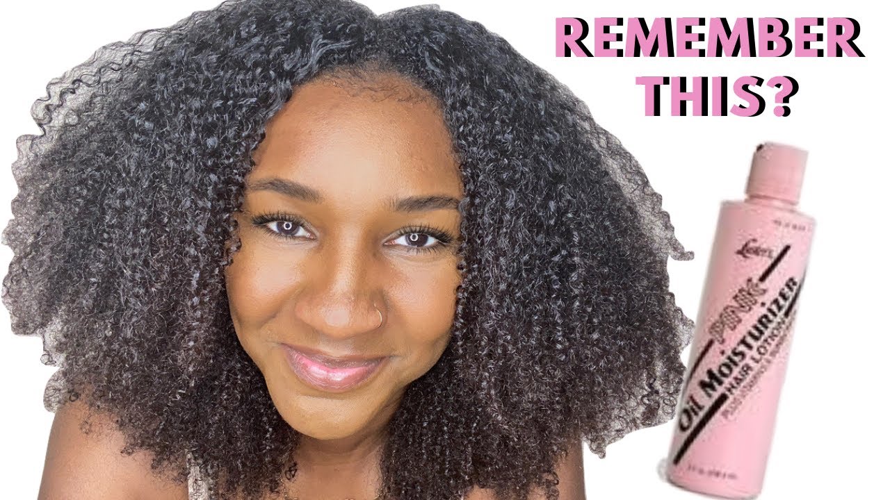 I used Pink Lotion On My Natural Hair | OLD SCHOOL IS CHANGING THE GAME