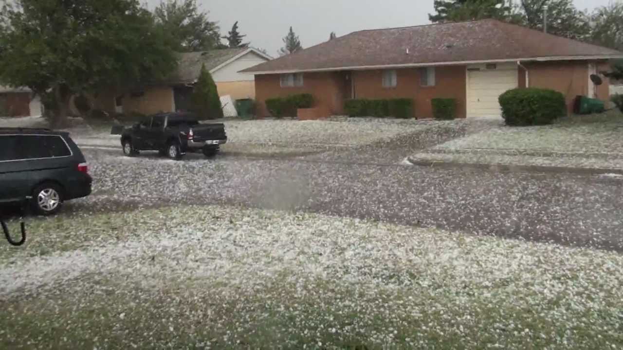 Altus Hail Storm - Golf Ball Size - June 16 2011 - Oklahoma