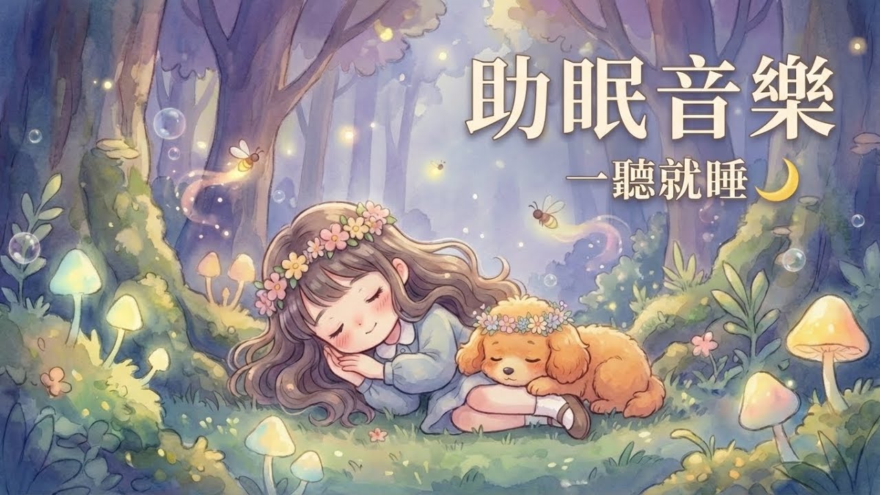 一聽就睡｜助眠音樂 🌙｜Sleepy Puppy 🐶 深層睡眠