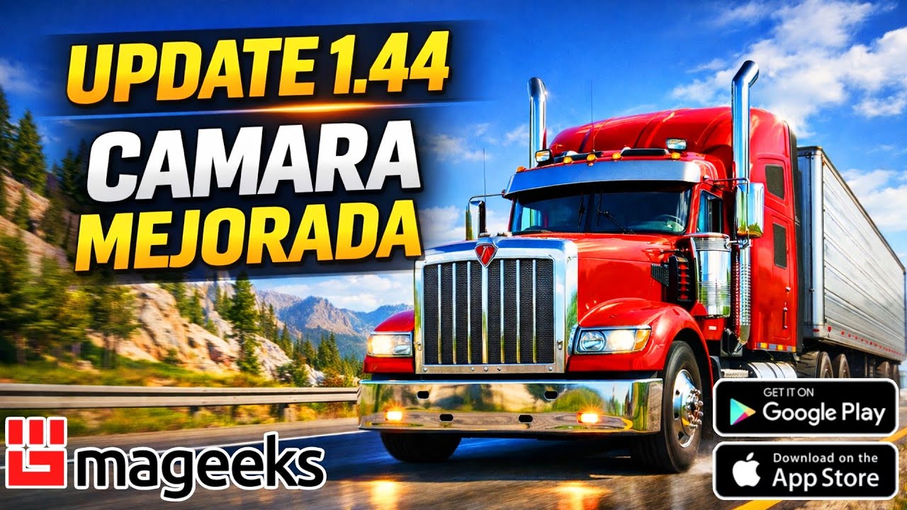 🔥 Обновления для Truck Simulator Pro (США)! Обновление 1.44: Камера наконец-то улучшена!
