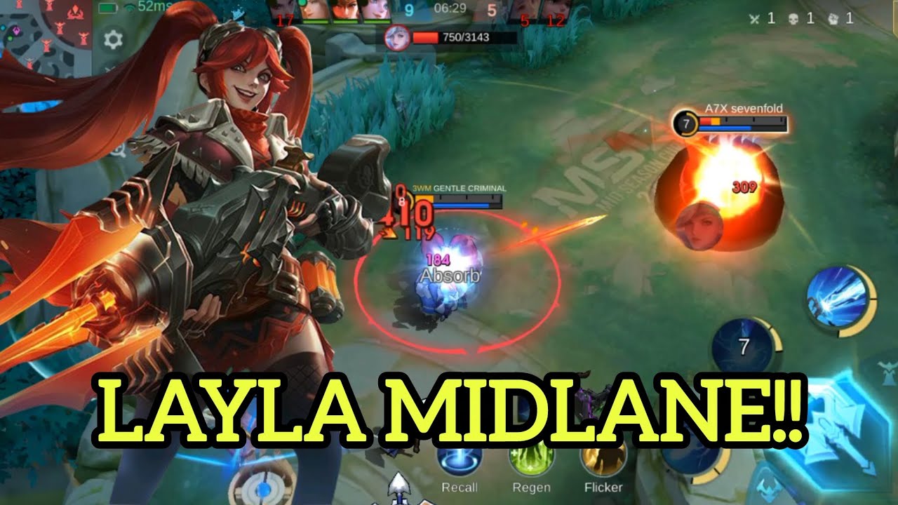 Dikasih Layla Mid tetap aja gak bisa menang😙